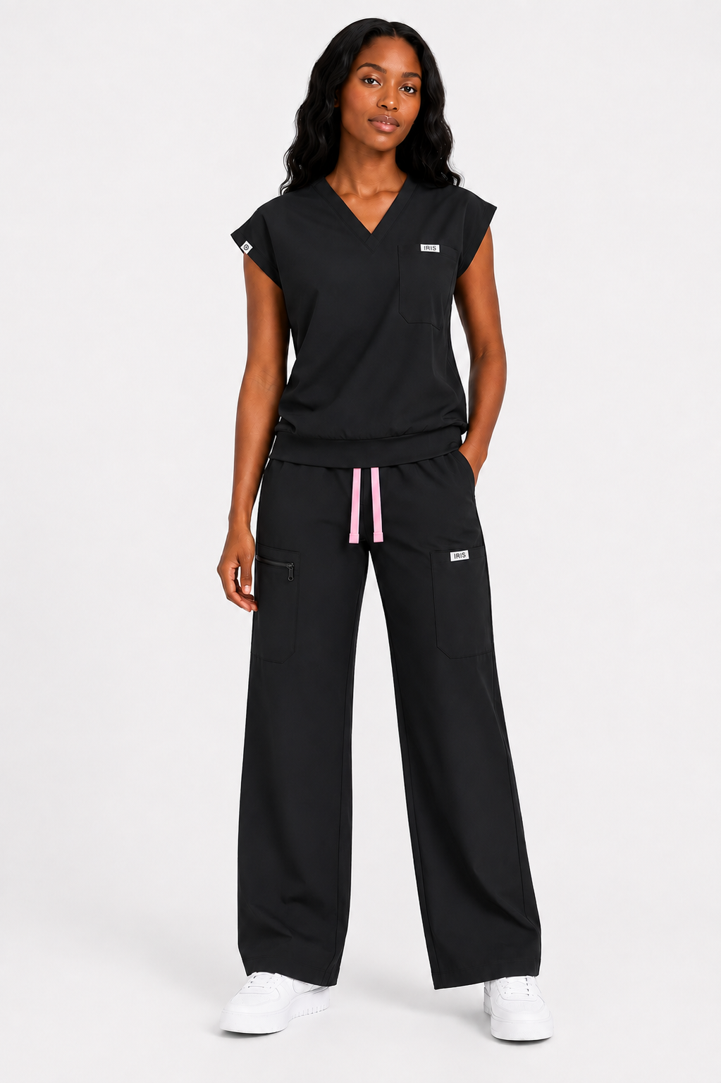 WOMEN'S PERFORMANCE DOLMAN SCRUB TOP