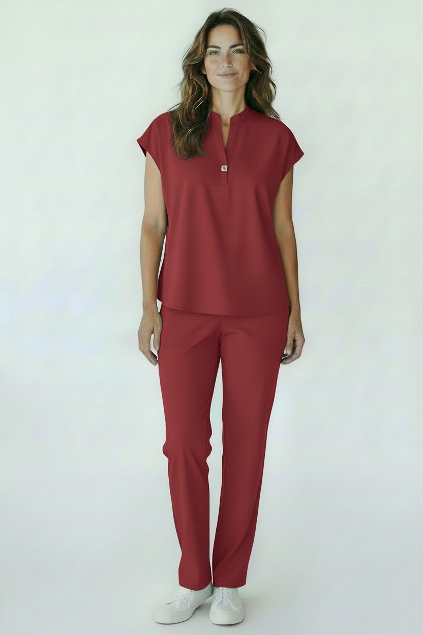 IRIS WOMEN'S FLEX TAPERED SCRUB PANTS
