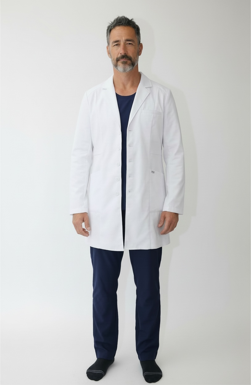 IRIS MEN’S LAB COAT