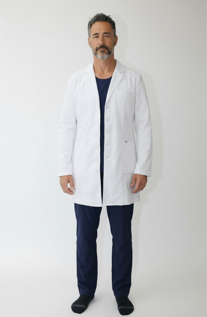 IRIS MEN’S LAB COAT