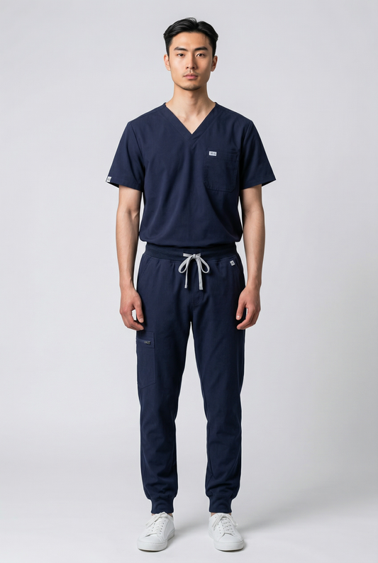 IRIS MEN'S FLEX SCRUB TOP