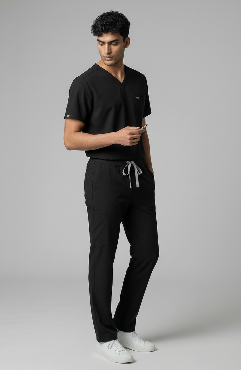 IRIS MEN’S FLEX MODERN STRAIGHT SCRUB PANTS