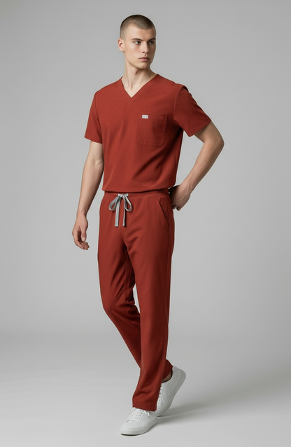 IRIS MEN’S FLEX MODERN STRAIGHT SCRUB PANTS
